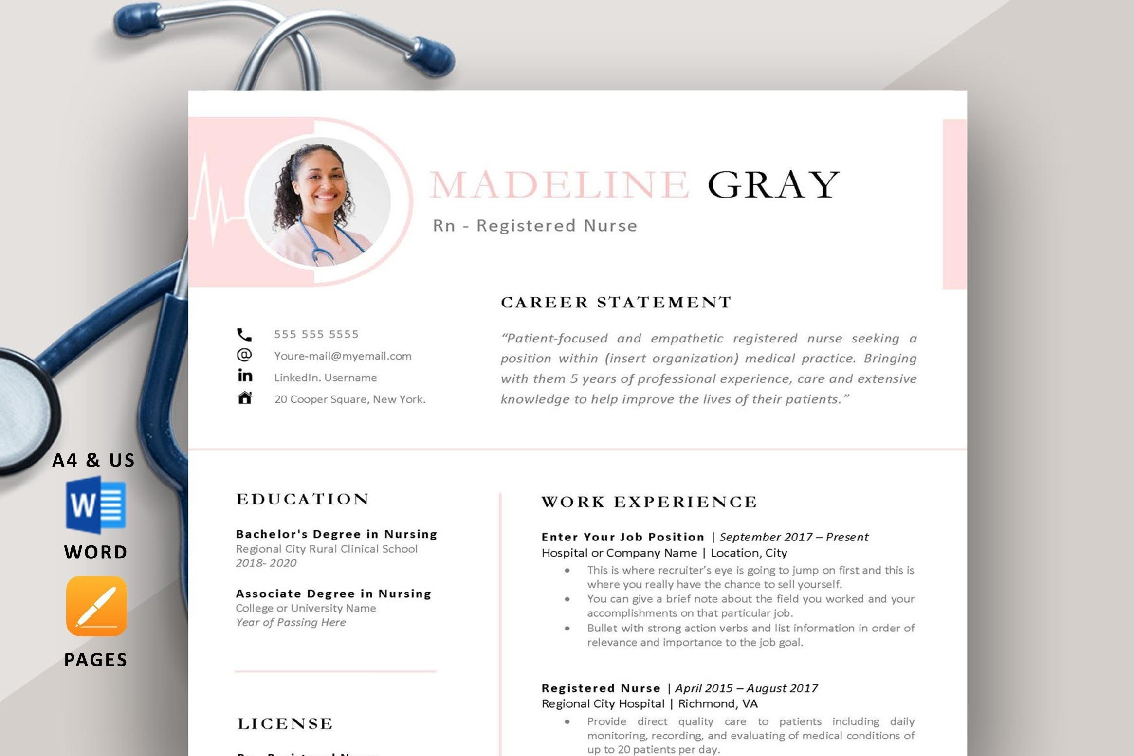 Sample Resume for Experienced Icu Nurse Nurse Resume Template Sample Resume for Experienced Icu Nurse Nurse Resume Template