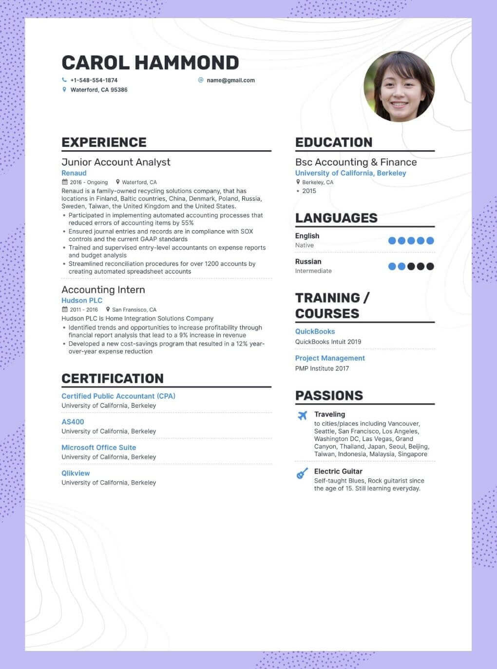 Sample Resume In Applying A Job In California Resume Job Description: Samples & Tips to Help You Enhance Your …