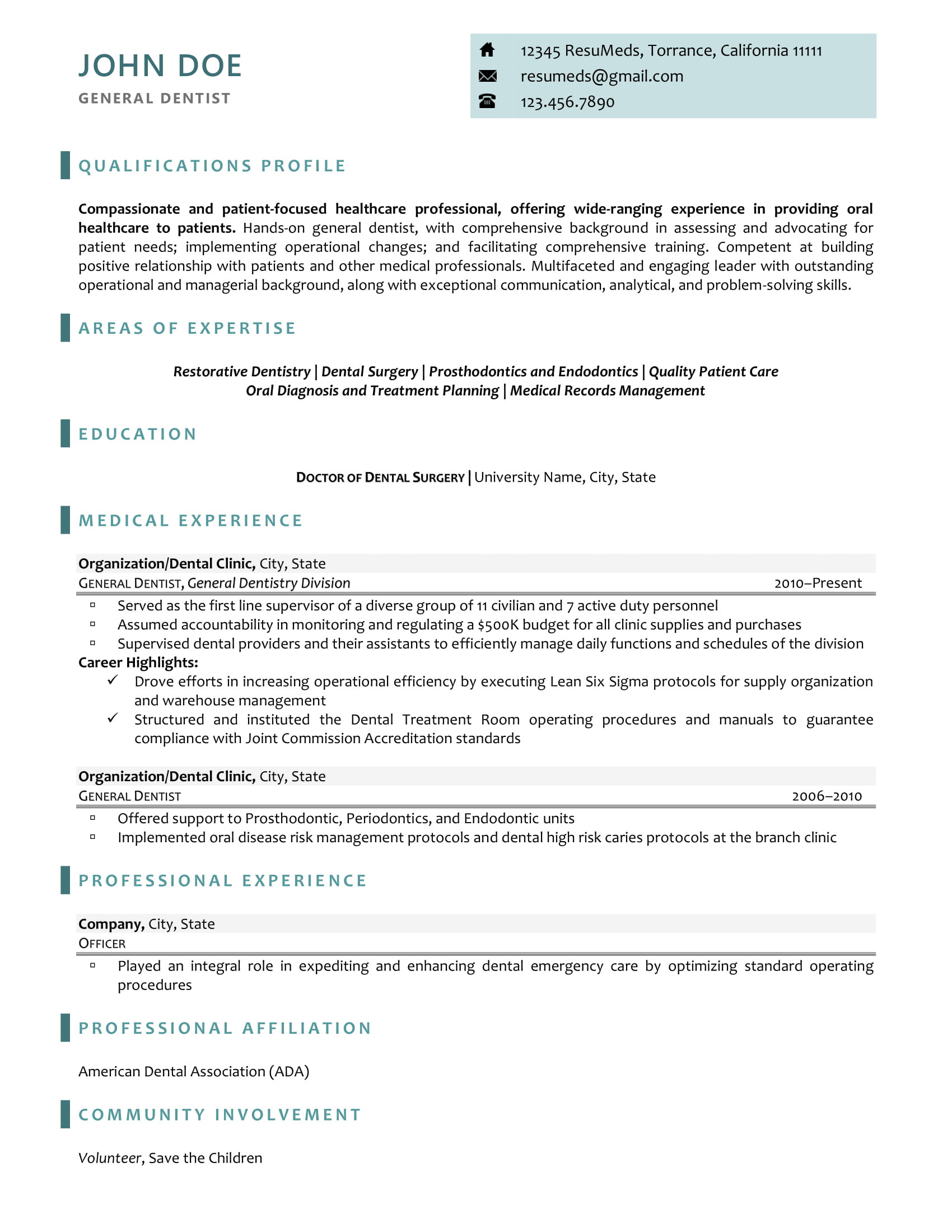 Sample Resume In the Healthcare Field Medical Cv Examples Healthcare Cv Examples Resumeds