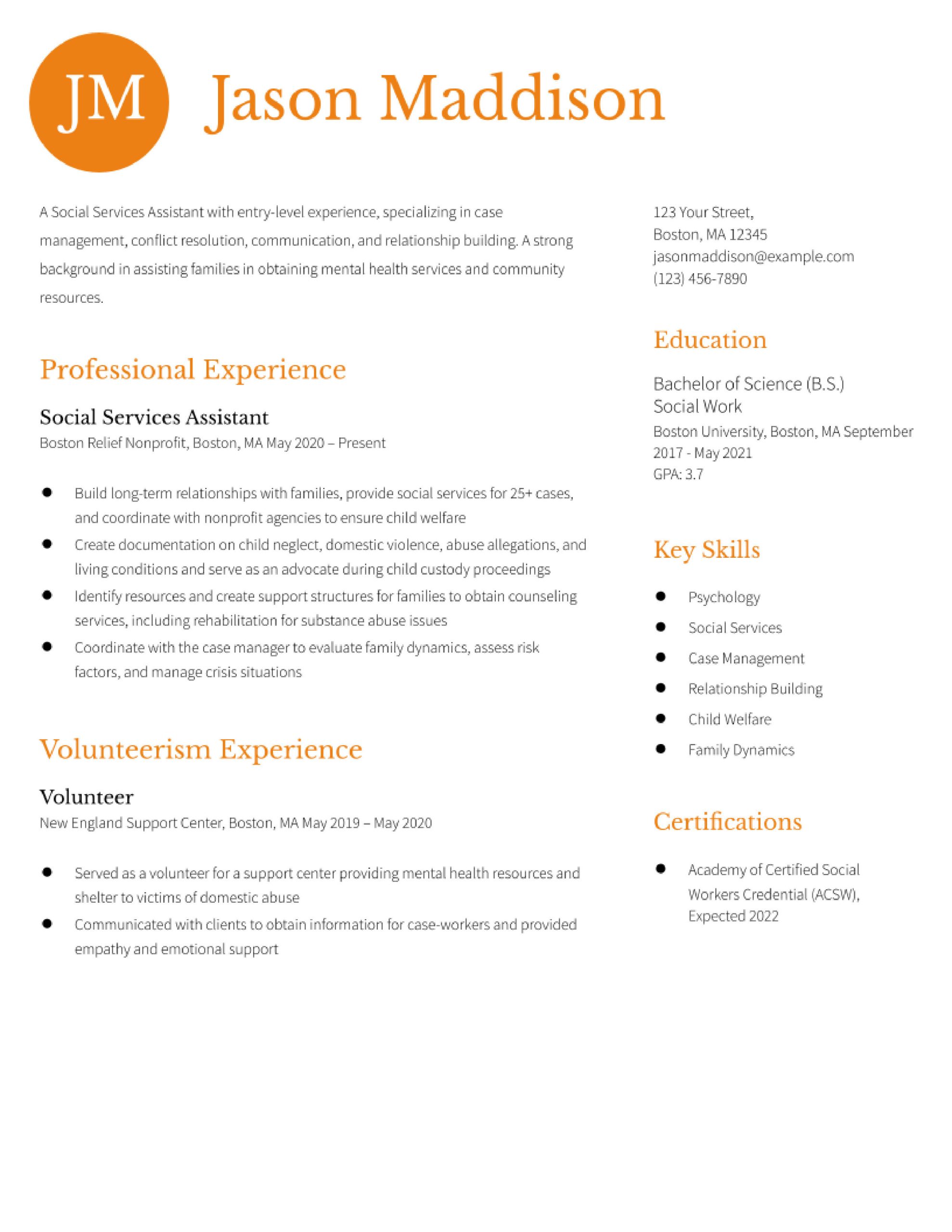 Home Health Case Manager Resume Sample Case Manager Resume Examples In 2022 – Resumebuilder.com