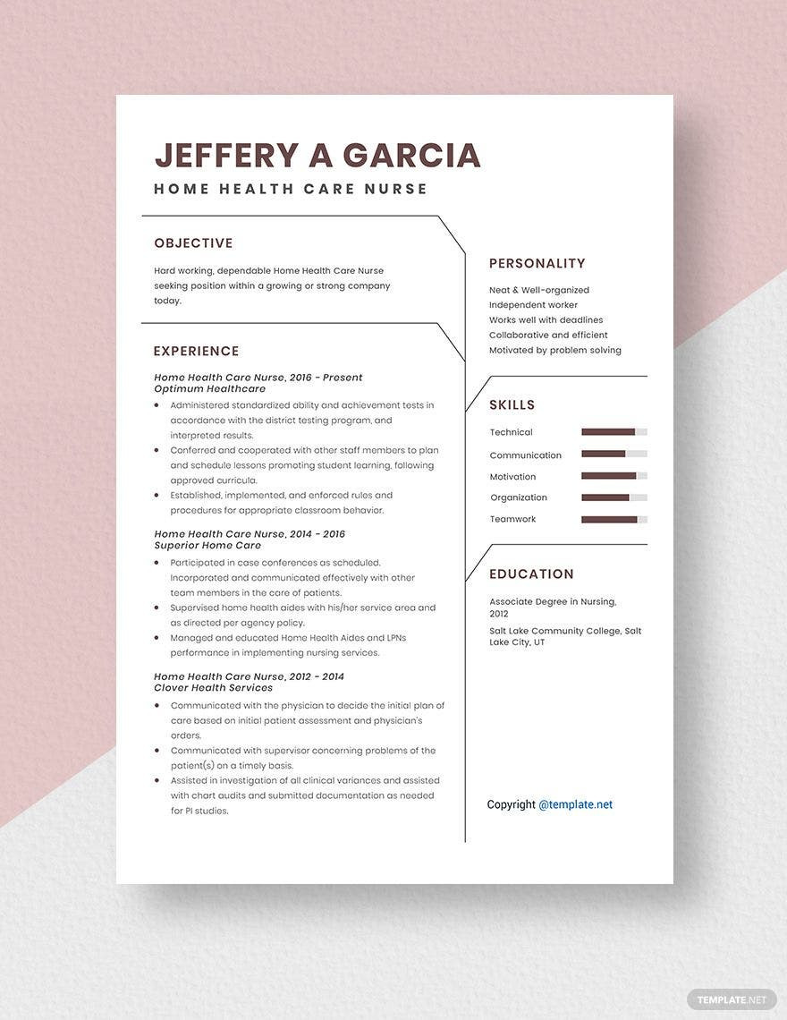 Home Health Director Of Nursing Resume Samples Home Health Care Nurse Resume Template – Word, Apple Pages … Home Health Director Of Nursing Resume Samples Home Health Care Nurse Resume Template – Word, Apple Pages …