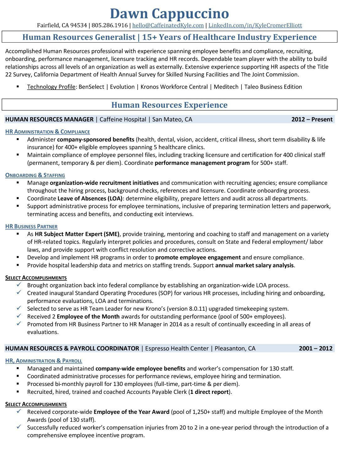 Sample Human Resources Resume for An Intern Human Resources Intern Resume Example Human Resources Resume …