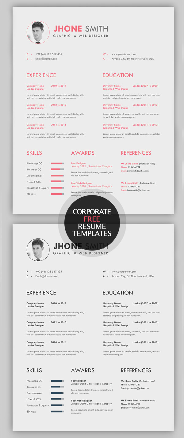 Sample Resume and Cover Letter for Creative Professional 23 Free Creative Resume Templates with Cover Letter Freebies …