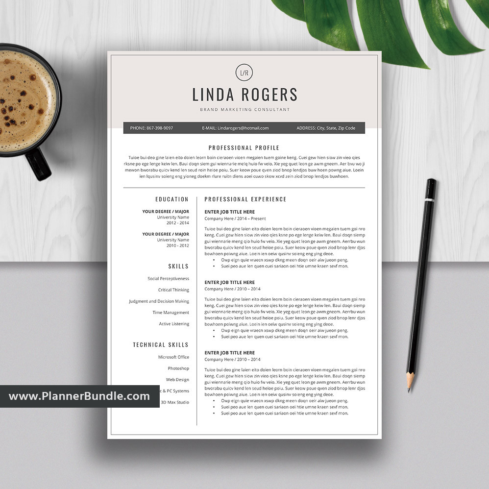 Sample Resume and Cover Letter for Creative Professional Modern and Creative Resume Template for Ms Word, Job Cv Template … Sample Resume and Cover Letter for Creative Professional Modern and Creative Resume Template for Ms Word, Job Cv Template …