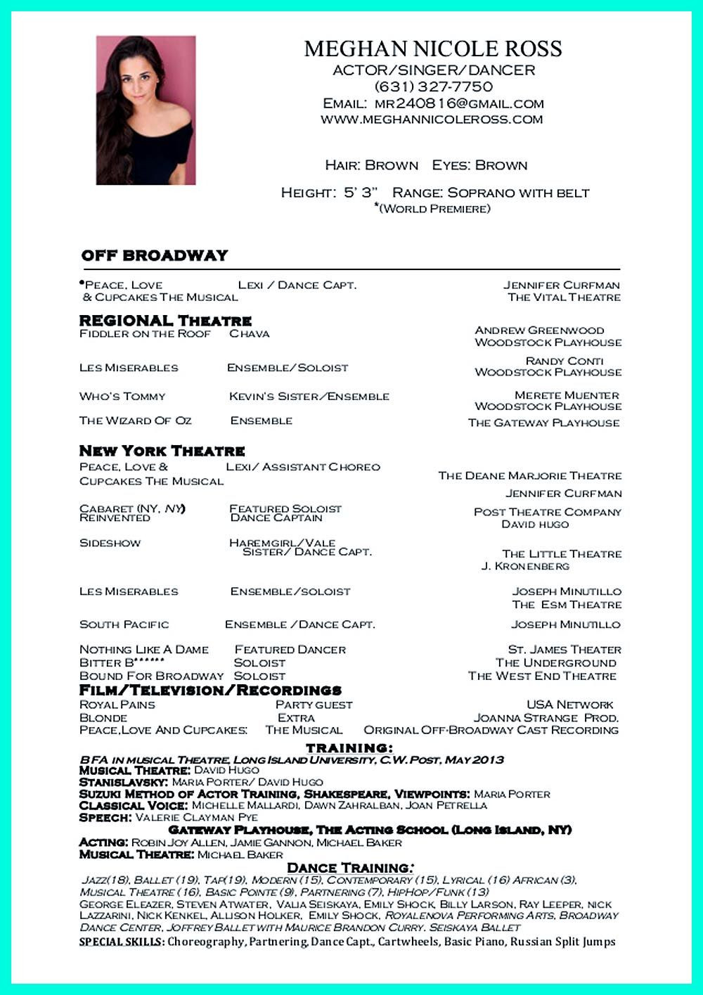 Sample Resume for Dance Team Captain Dance Resume Can Be Used for Both Novice and Professional Dancer …