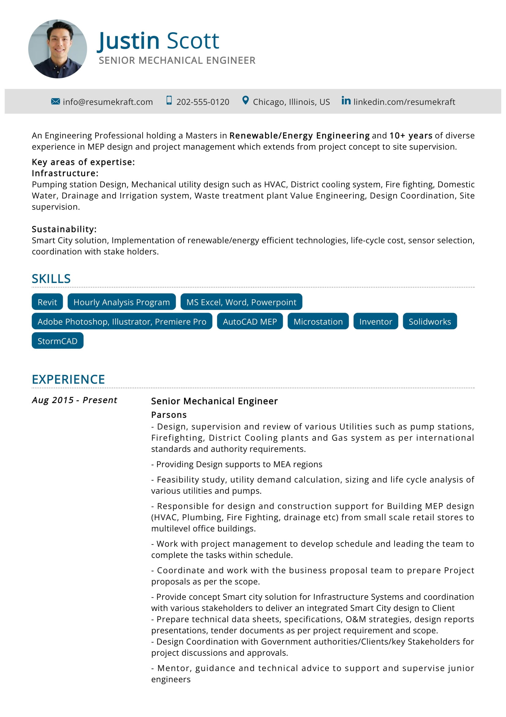 Sample Resume for Experienced Mechanical Project Engineer Senior Mechanical Engineer Sample Resume 2022 Writing Tips …
