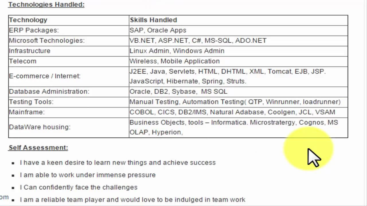 Sample Resume for Sap Hr Fresher Hr Manager Sample Resume Cv for Freshers and Experienced