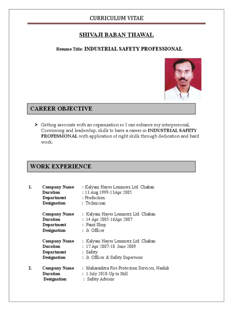 Sample Resume for Site Safety Supervisor Safety Officer Resume Pdf Safety Occupational Safety and Health