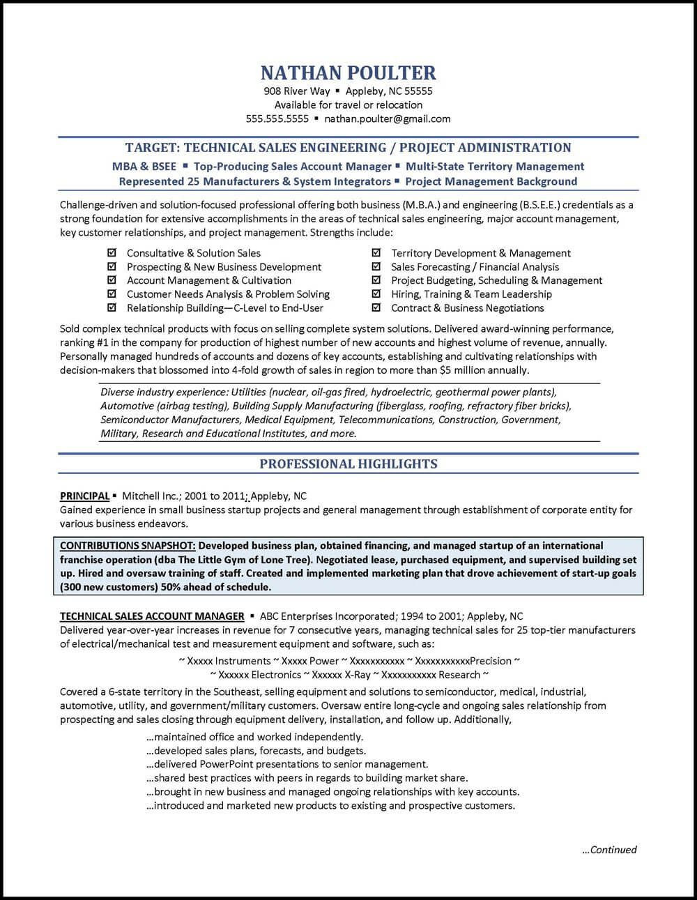 Sample Resume Of Medical Device assembly Technology Sales Resume Page 1 Http://templatedocs.net/sales …