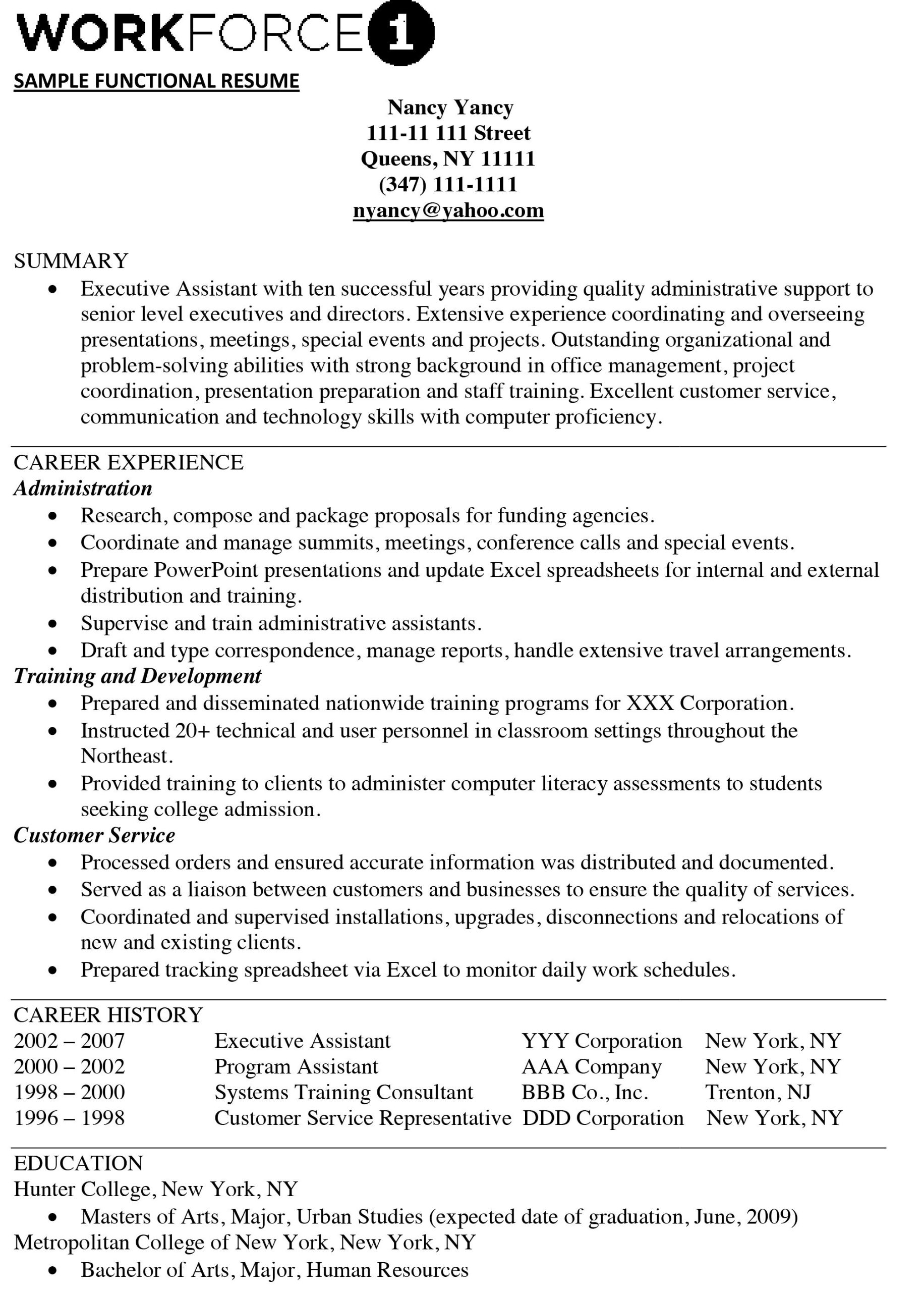 Sample Resume Of Moms Returning to Work A Resume formatting Guide for Women Returning to the Workplace