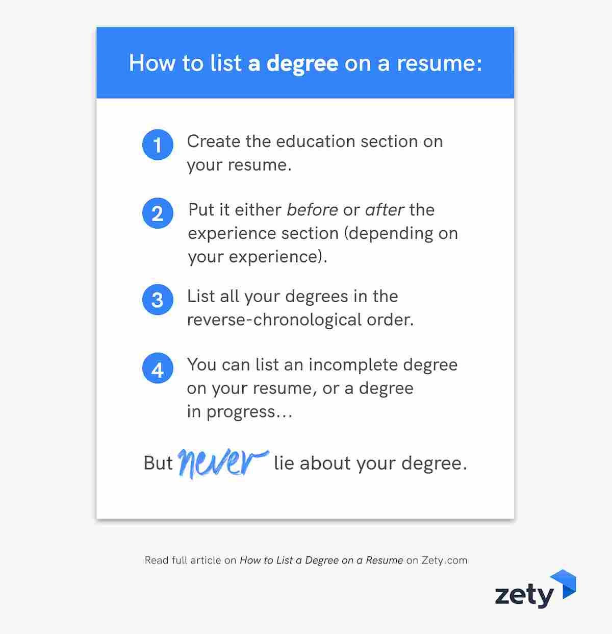Sample Resume with associates Degree Listed How to List A Degree On A Resume [associate, Bachelor’s & Master’s]