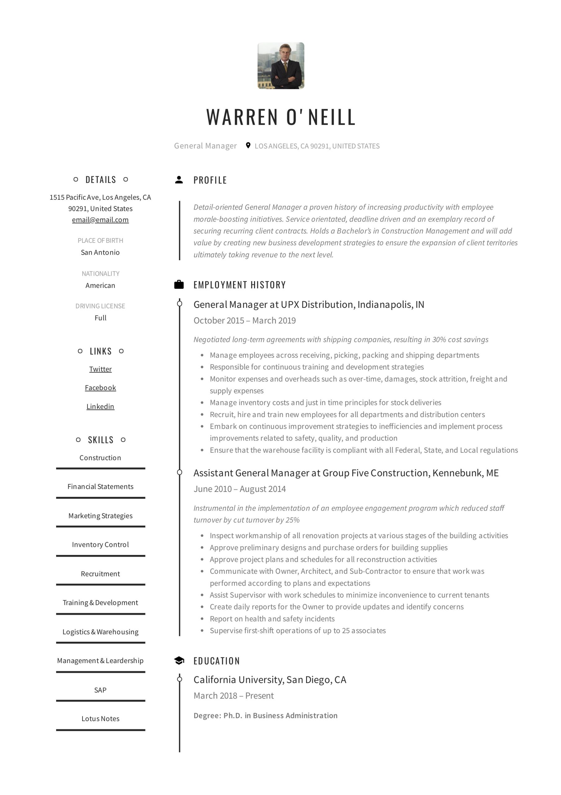 Travel Agency General Manager Sample Resume General Manager Resume & Writing Guide 12 Examples Pdf 2022 Travel Agency General Manager Sample Resume General Manager Resume & Writing Guide 12 Examples Pdf 2022
