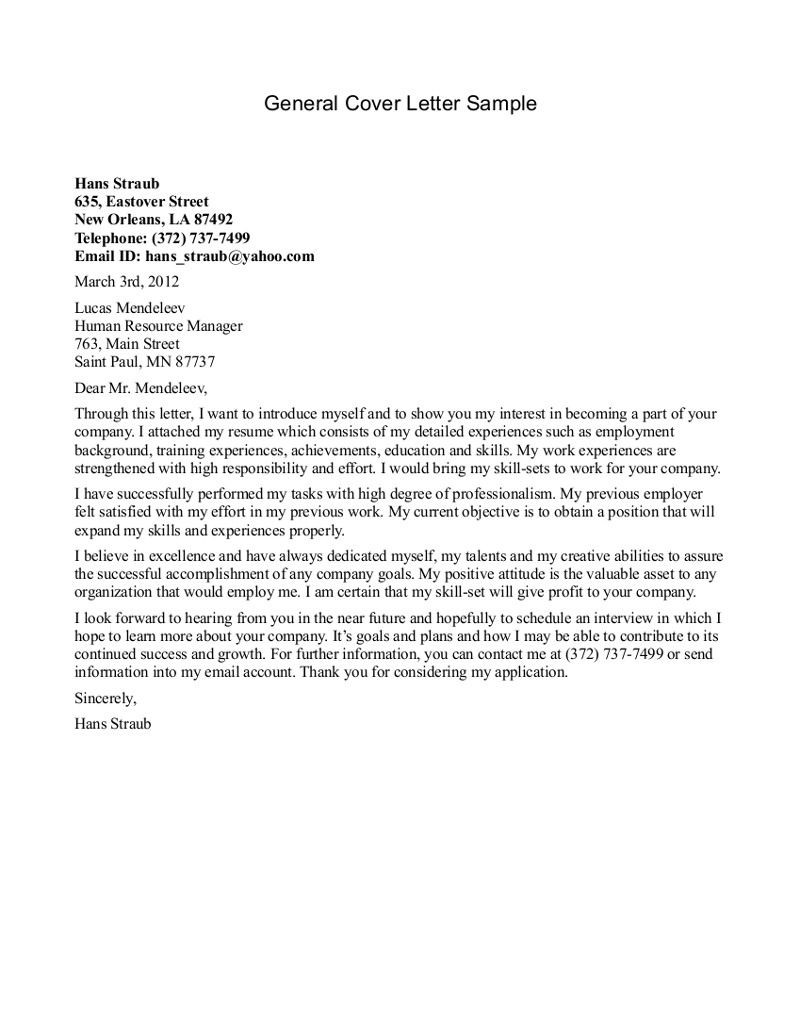 Sample Of Cover Letter for A Resume In General Pin On Cover Letter