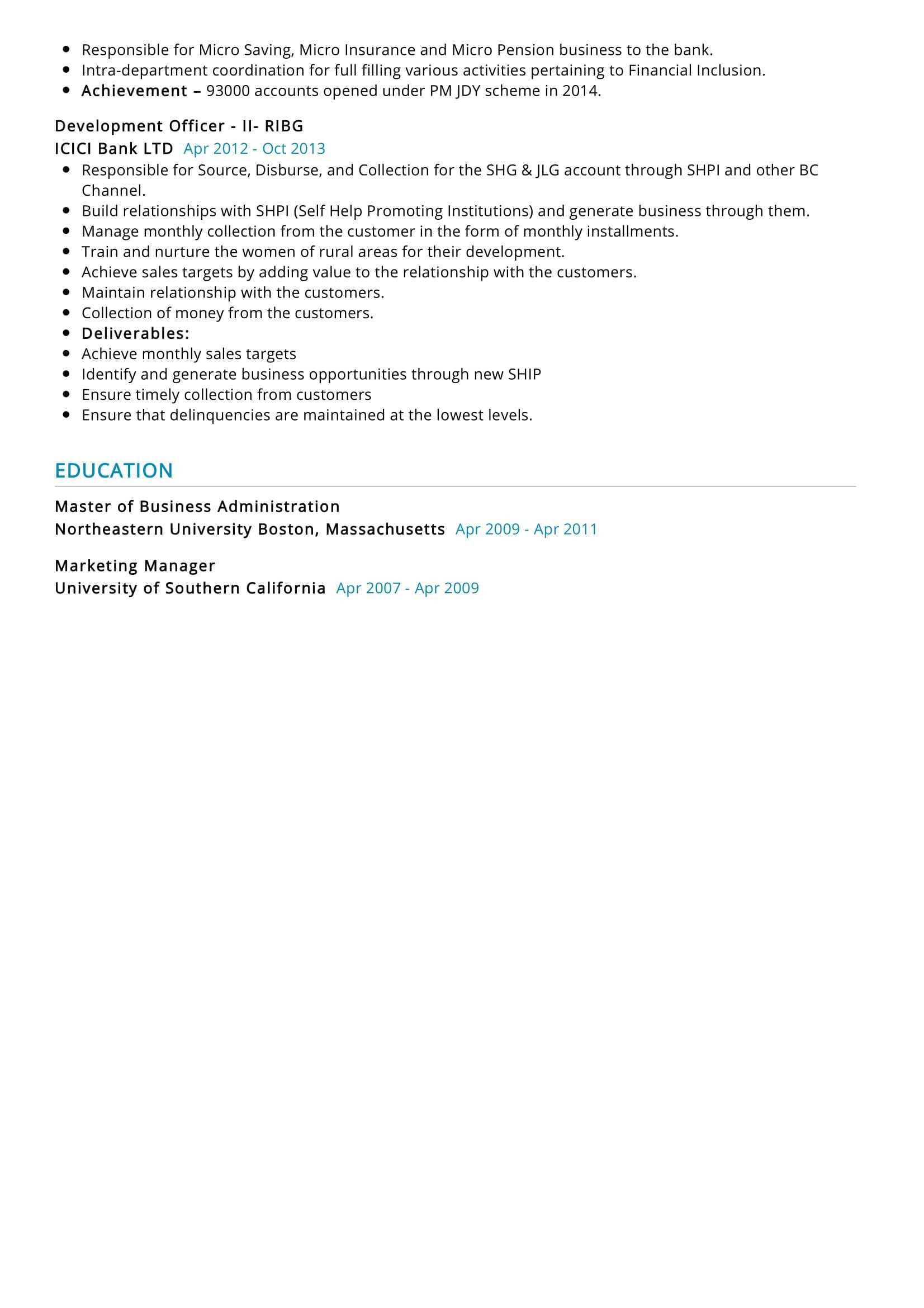 Sample Resume for Insurance Branch Manager Loan Manager Resume Sample 2021 Writing Tips – Resumekraft