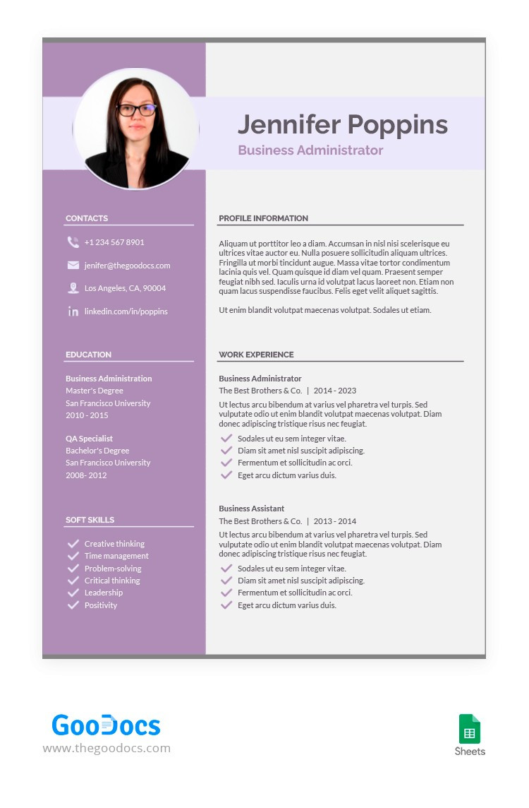 Sample Resume for Licensed Cosmetologist No Experience 2023 Free Scarlet Gum Color Resume Template In Google Docs