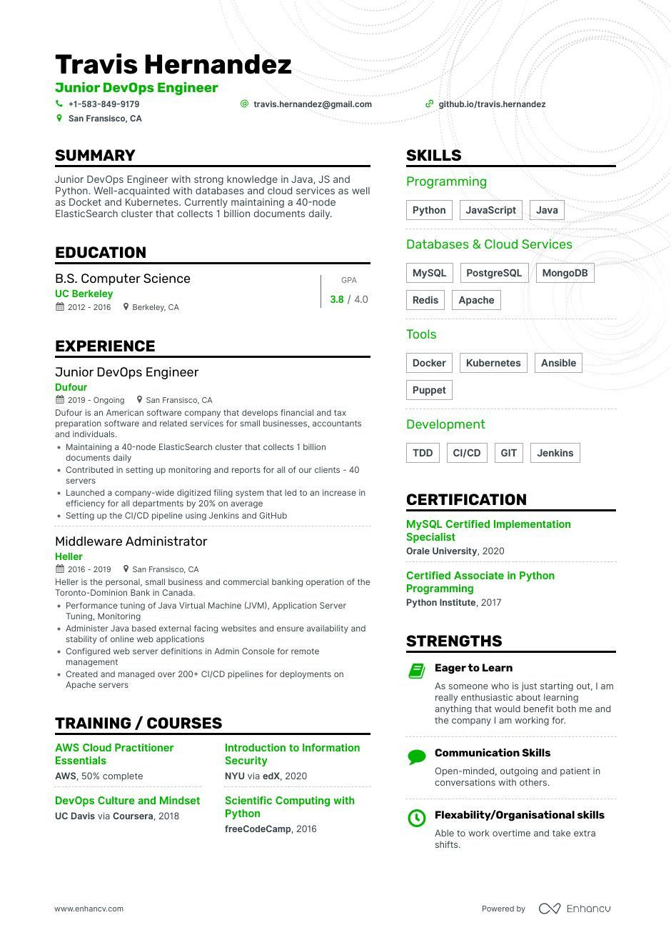 7 Years Devops Resume Samples Roles and Responsibilities Devops Engineer Resume Examples & Guide for 2022 (layout, Skills …