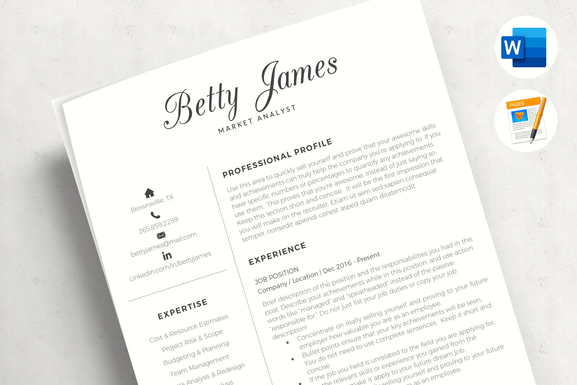 Sample Resume for Career Change From Hairstylist to Clerical Minimalist Resume, Cover Letter & References