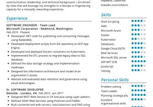 1 Year Experience Resume Sample for software Developer software Engineer Resume Example 2022 Writing Tips – Resumekraft