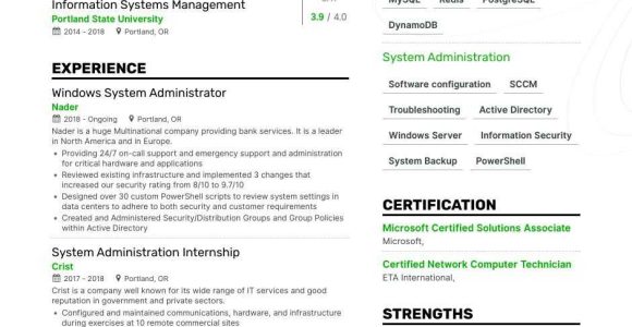 10 Plus Years Resume Sample for System Administrator System Administrator Resume: 4 Sys Admin Resume Examples & Guide …