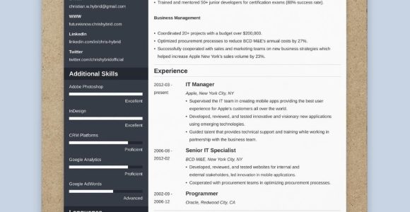 10 Years It Experience Resume Samples the 3 Best Resume formats to Use In 2022 (examples)