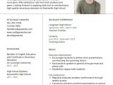 2023 Resume format Samples English Tutor Page 2 – Free Custom Printable Professional Resume Templates Canva