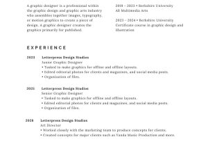 2023 Sample Resume for English Professor Page 2 – Free Printable, Customizable Minimalist Resume Templates …
