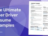 4 Star Rating Uber Driver Resume Sample Competent Uber Driver Resume Example & Guide