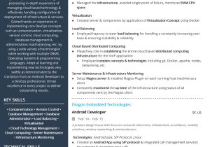 7 Years Devops Resume Samples Roles and Responsibilities Free Devops Engineer Resume Sample 2020 by Hiration