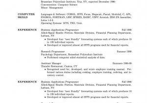 Academic Resume Template for Graduate School Latex Templates – Cvs and Resumes