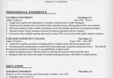 Adjunct Professor Resume Samples with No Experience Resume Example for Adjunct Professor Resume Panion