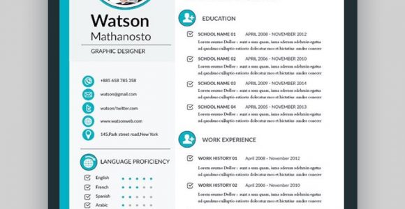 Adobe Indesign Resume Template Free Download 45 Beste Indesign Resume-vorlagen (kostenlos   Pro Cv Indd …
