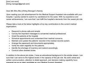Advanced Medical Support assistant Resume Sample Medical Support assistant Cover Letter Examples – Qwikresume