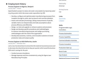 Advanced Process Control Engineer Resume Sample 17 Process Engineer Resume Examples & Guide 2022 Advanced Process Control Engineer Resume Sample 17 Process Engineer Resume Examples & Guide 2022
