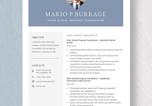 After School Program Coordinator Resume Sample after School Program Coordinator Resume Template – Word, Apple …