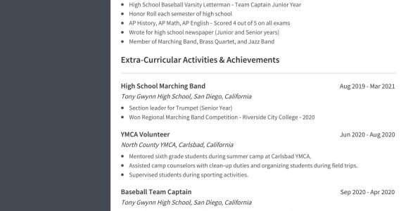 After School Program Leader Resume Sample High School Resume Template, Example & How to Write Guide 2021 …