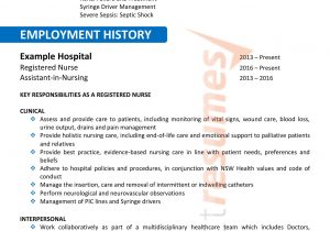 Aged Care Registered Nurse Resume Sample Nursing Age Care Design 183 Select Resumes