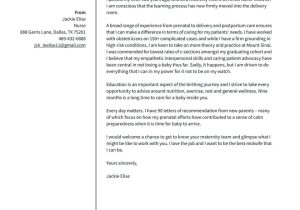 Aged Care Resume Cover Letter Sample Nursing Cover Letter Examples & Expert Tips [free] Â· Resume.io