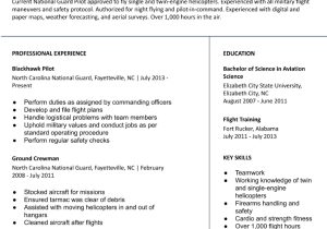 Air force Crew Chief Resume Sample Military Resume Examples In 2022 – Resumebuilder.com