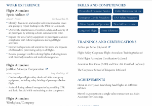 Airline Flight attendant Jobs Sample Resume Flight attendant Resume Guide [w Exmaples]