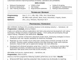 Algorithms and Data Structures Sample Resume Sample Resume for A Midlevel Computer Programmer Monster.com