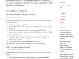 Amazon software Development Manager Sample Resume Amazon Product Manager Resume & Guide 17 Examples 2022