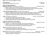 American Legion Member Resume Sample Example Uga Career Center