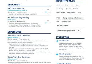 Angular2 4 Developer In Resume Sample Front End Developer Resume Examples & Guide for 2022 (layout …