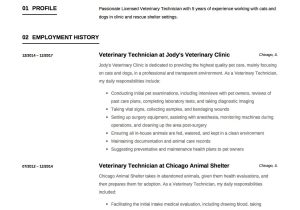 Animal Lab assistant Job Resume Sample Veterinary Technician Resume Sample Veterinary Technician …