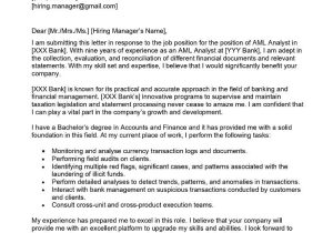 Anti Money Laundering Analyst Resume Sample Aml Analyst Cover Letter Examples – Qwikresume
