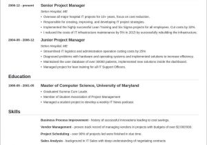 Applicant Tracking System Friendly Resume Template 11 ats-friendly Resume Templates that Beat the Bots In 2021