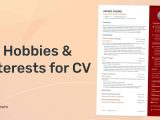 Area Of Interest In Resume Sample 14lancarrezekiq Hobbies & Interests for Cv (including Examples & Ready-to-use …