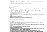 Assistant Director Of Admissions Resume Sample Admissions Director Resume Samples