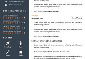 Attractive Resume Templates for Freshers Free Download Free Resume Templates, Resume Sample Download – My Cv Designer