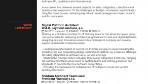 Aws Certified solutions Architect Resume Sample Aws Senior solution Architect Resume December 2020